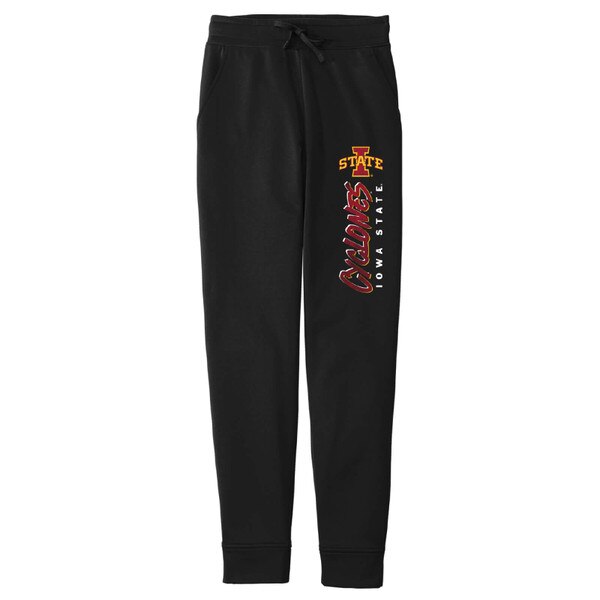 College House I-State Cyclones Black Joggers